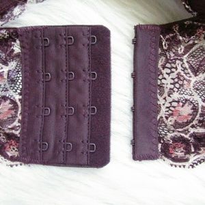 Knit Bra Lace Up  Short  Set main image 1
